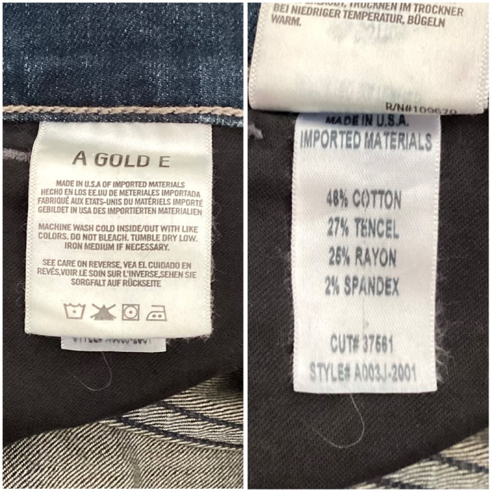 \AGOLDE\ Sophie Mid Rise Skinny Jeans - Picture 15 of 15